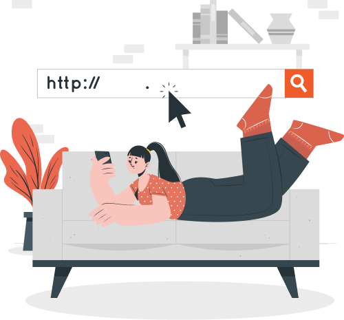 Acortador de links Ilustración